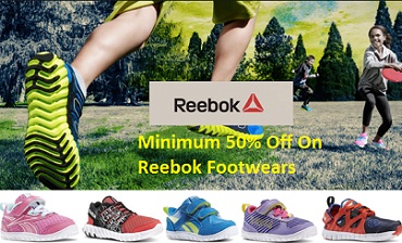 India Desire : Amazon : Reebok Footwear Minimum 50% Off